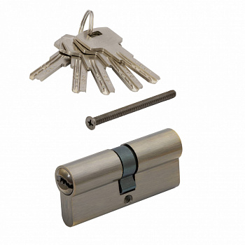 Цилиндровый механизм VETTORE ZN M60 Z AB (30*30), 5 ключей (Бронза)