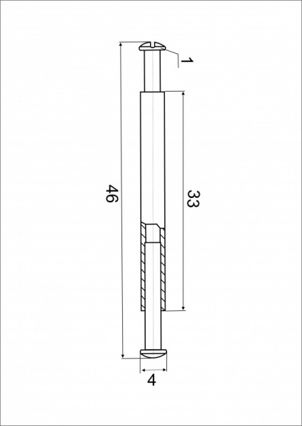 Стяжные винты_схема Стяжные винты_схема
