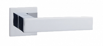 Ручка цинковая на раздельном тонком основании ABRISS R50.150 CP (Хром)