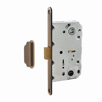 Межкомнатный механизм под фиксатор  VЕTTORE WC 410 B-S MAGNET AB  (Бронза)