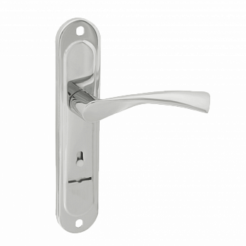 Ручка на планке  VЕTTORE 77.323 AL SN (алюминий)  (Сатин)