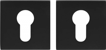 Декоративная накладка под цилиндр ABRISS ET 5001 MBP (Чёрный матовый) 