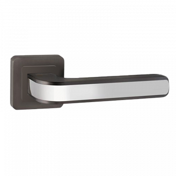 Ручка на раздельном основании  VETTORE R06.115 GR/SN (Графит/Сатин)													