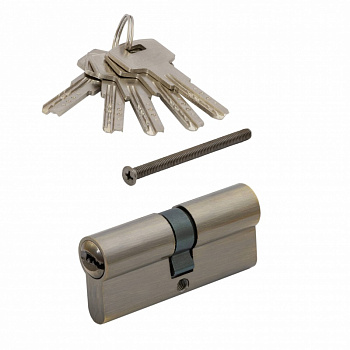 Цилиндровый механизм  VЕTTORE ZN M60 Z AB (30*30), 5 ключей  (Бронза)