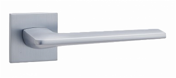 Ручка цинковая на тонком квадратном основании ABRISS R50.177 MCP (Матовый хром)