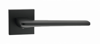 Ручка цинковая на тонком квадратном основании ABRISS R50.177 MBP (Черный матовый)