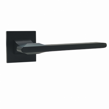 Ручка цинковая на тонком основании ABRISS R21.145 MBP (Чёрный матовый)