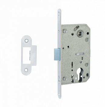 Межкомнатный механизм под цилиндр VETTORE 410 C-S KEVLAR MCP (Матовый хром)