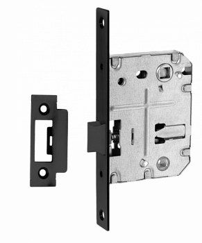 Межкомнатный механизм под фиксатор  VETTORE WC 170 KEVLAR MBP (Чёрный матовый)