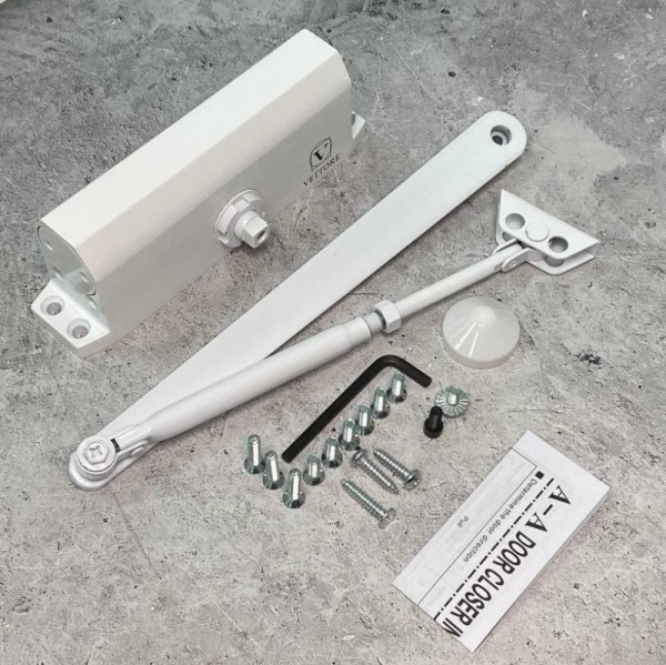 доводчик белый (2)