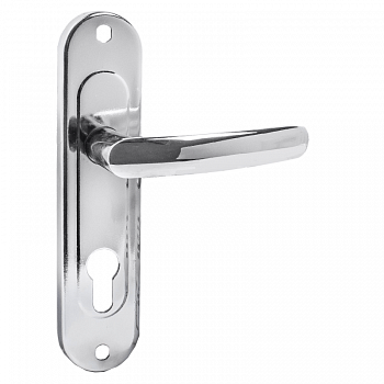 Ручка на планке VETTORE 55.325 CP (под цилиндр) (Хром) Ручка на планке VETTORE 55.325 CP (под цилиндр) (Хром)