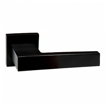 Ручка на раздельном тонком основании VETTORE R21.115 MBP (Чёрный матовый)